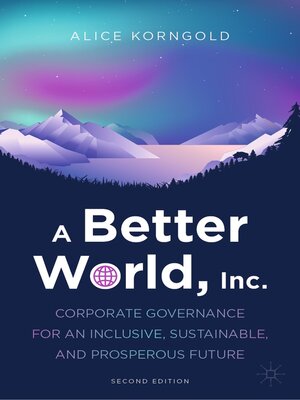 cover image of A Better World, Inc.